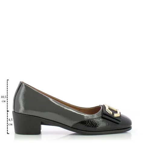 Токчета VERONELLA – 26143246 BLACK/GREY — снимка 6