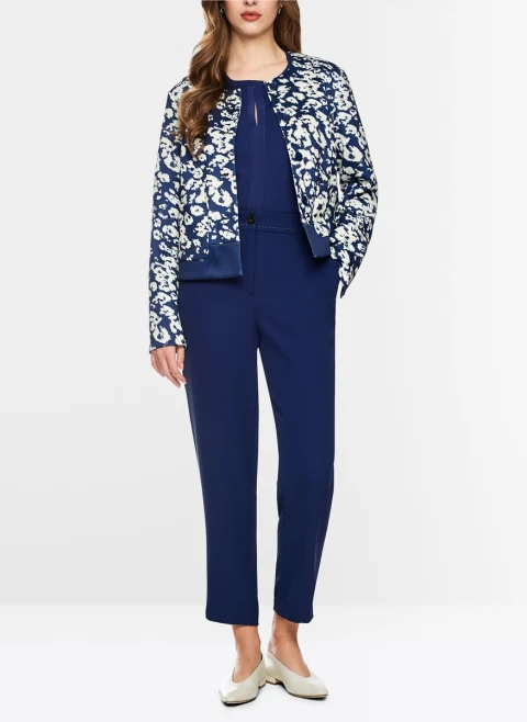 Панталон с контрастни шевове 'Fordon' Marc Cain Collections — снимка 2