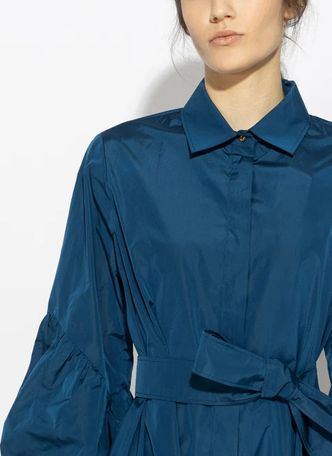 Рокля-риза от тафта Max Mara Mxmbaruffa — снимка 2