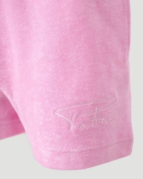 Cotton Shorts in Pink — снимка 2