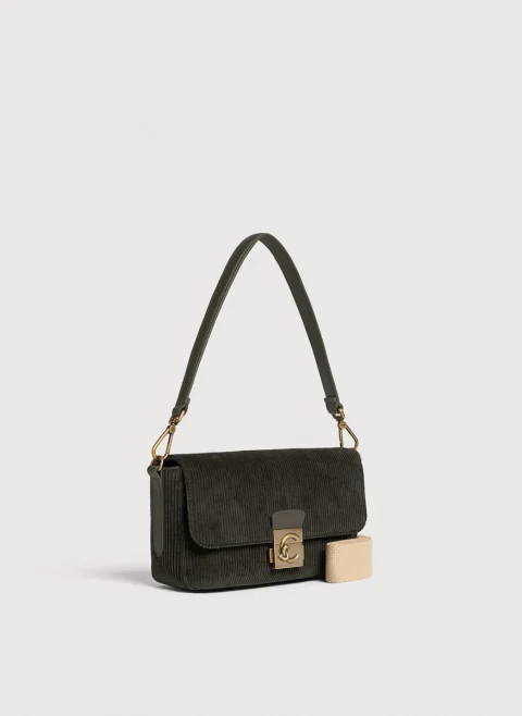 Рипсена чанта Coccinelle C-Me Lock Medium — снимка 6