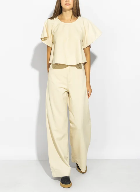 Блуза със скъсена дължина Weekend Max Mara Wkdforte