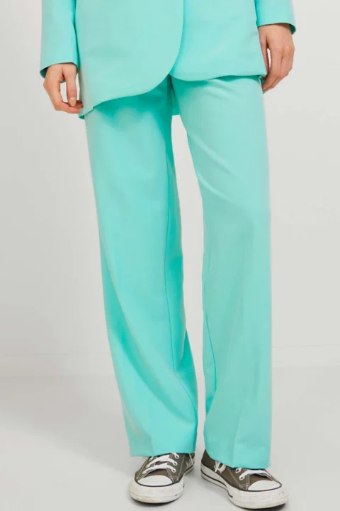 Панталон Jxmary Hw Pant Pnt Noos 12200674 13-5313 TCX aruba blue — снимка 2