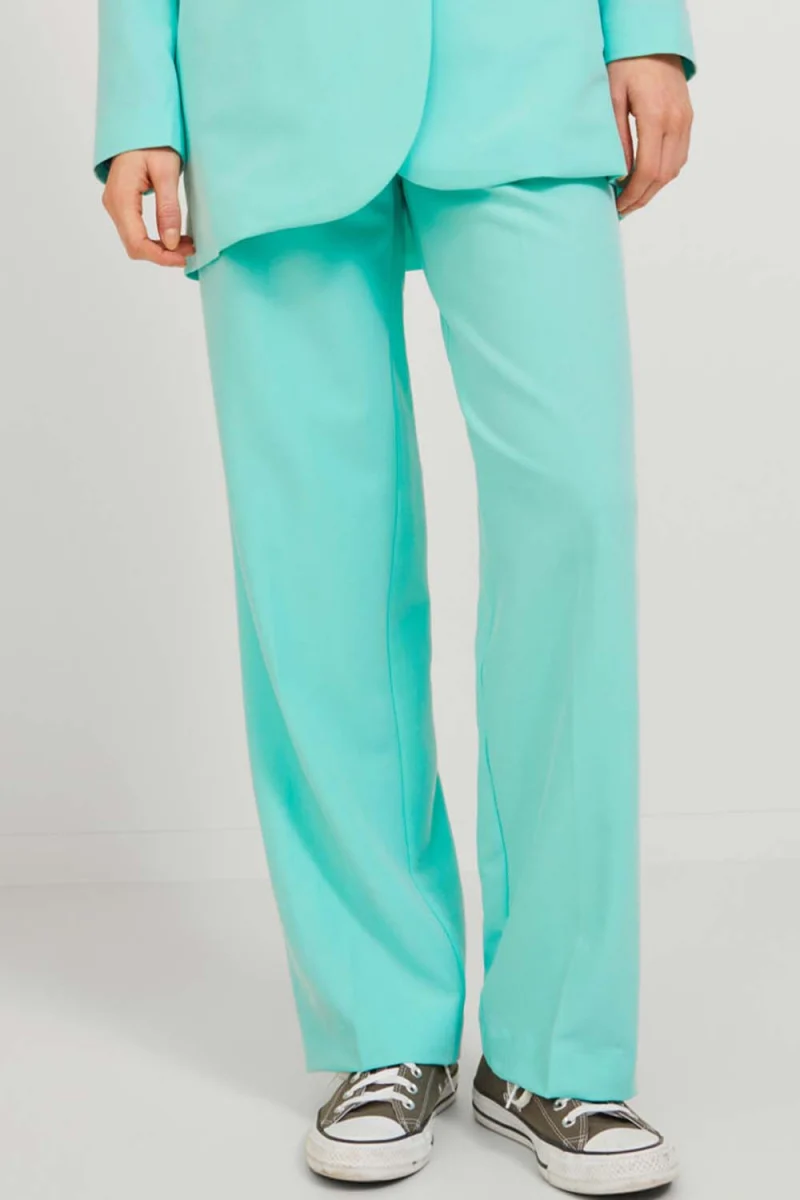 Панталон Jxmary Hw Pant Pnt Noos 12200674 13-5313 TCX aruba blue — снимка 2