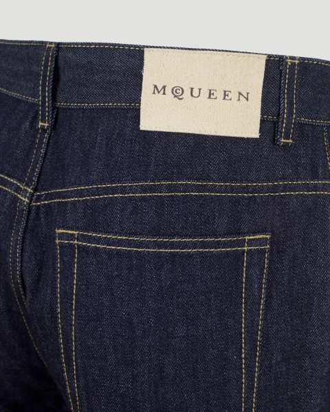 Straight Jeans in Navy — снимка 4