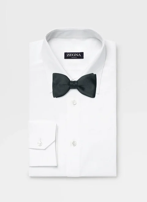 Копринена папийонка Zegna — снимка 2