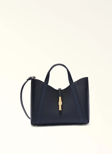 Чанта Furla Goccia Ink Blue