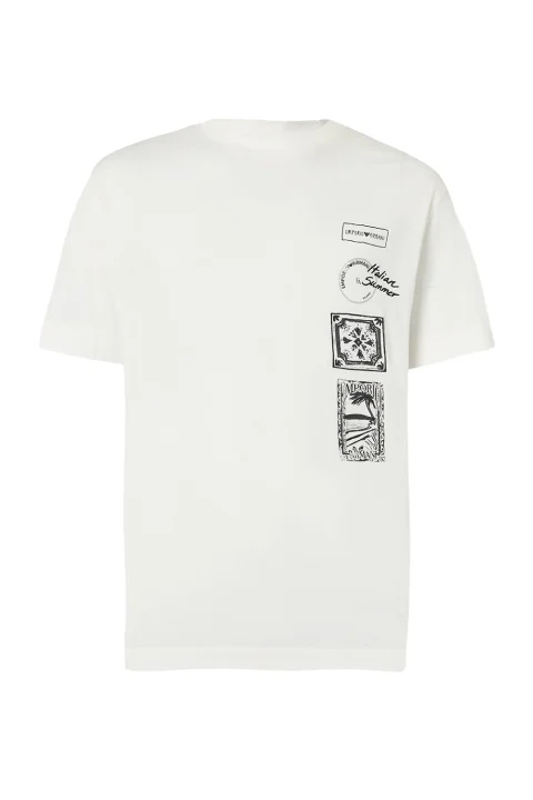 T-Shirt EM004994AF24470 U0003 off white