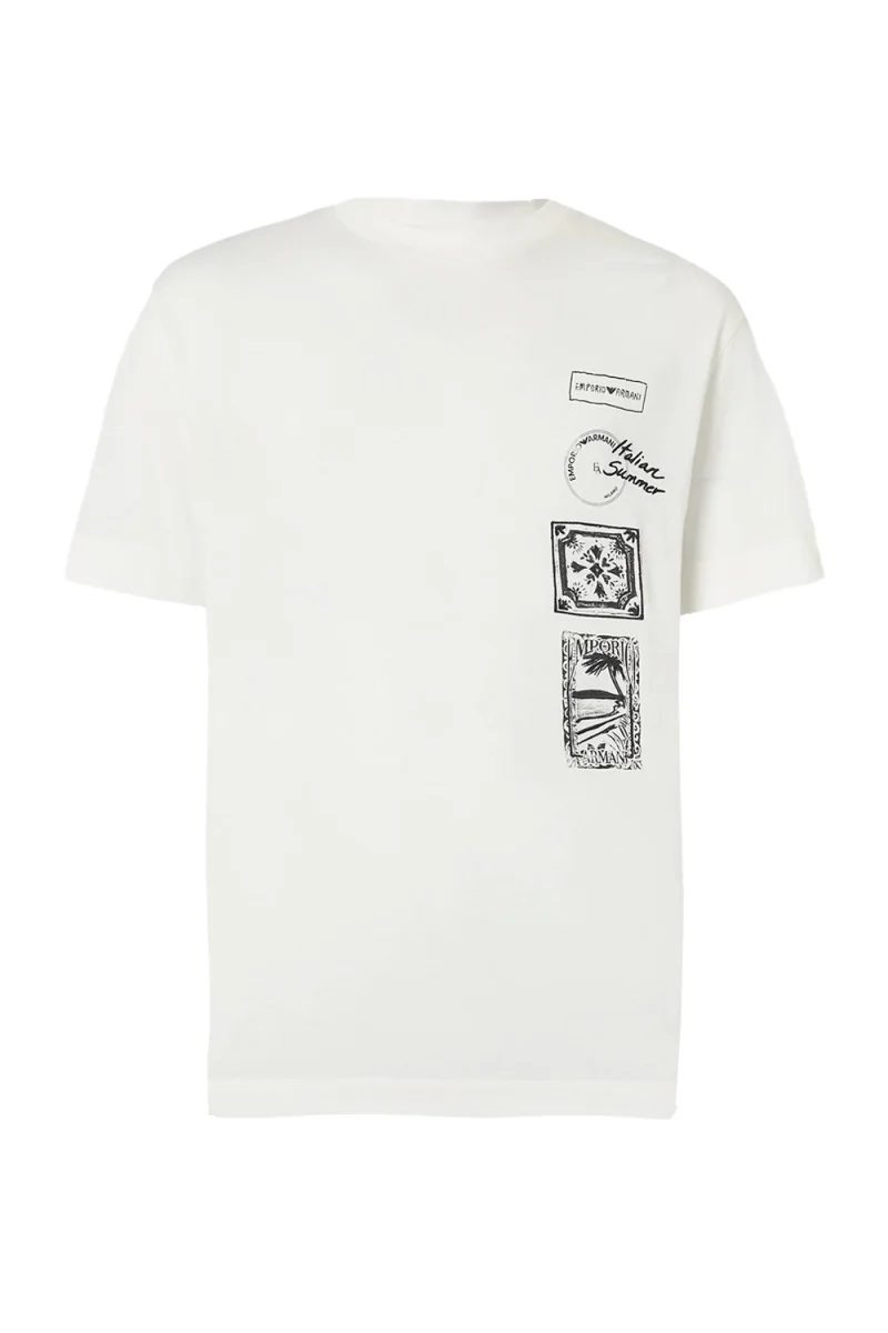 T-Shirt EM004994AF24470 U0003 off white