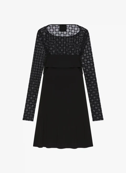Мини рокля с тюл Givenchy — снимка 3