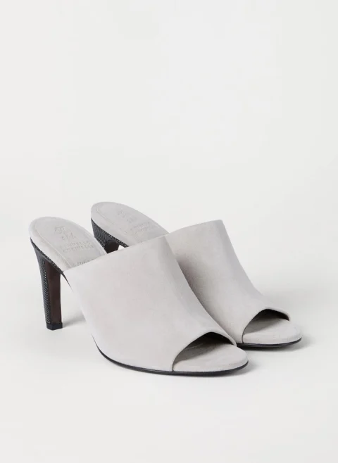 Чехли на ток Brunello Cucinelli — снимка 2