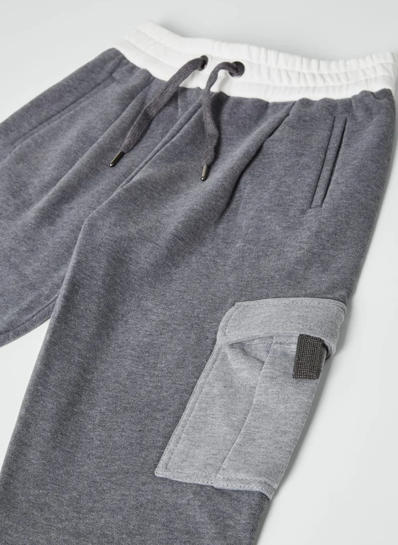 Спортен панталон 'Cargo' Brunello Cucinelli Kids — снимка 3