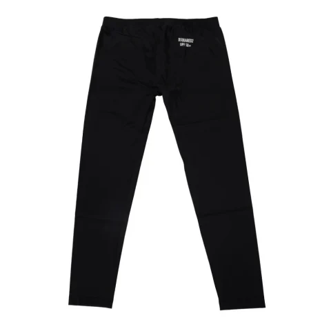 Мъжко черно долнище за плаж DSQUARED2 BEACHWEAR — снимка 6