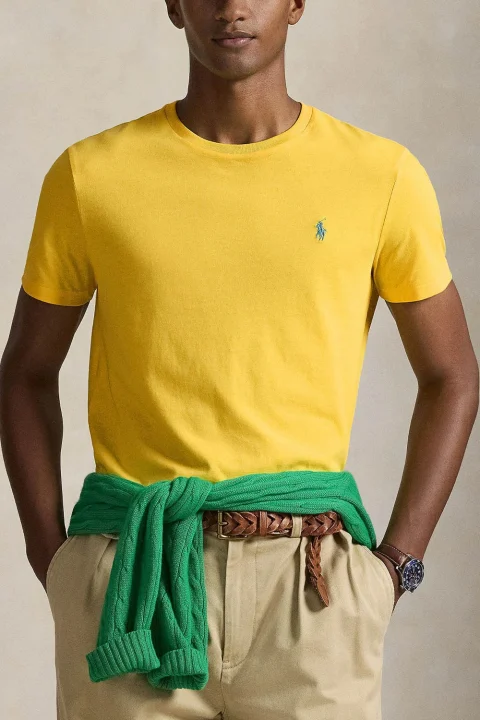 T-Shirt Jersey-Ssl 710671438512 700 yellow — снимка 2