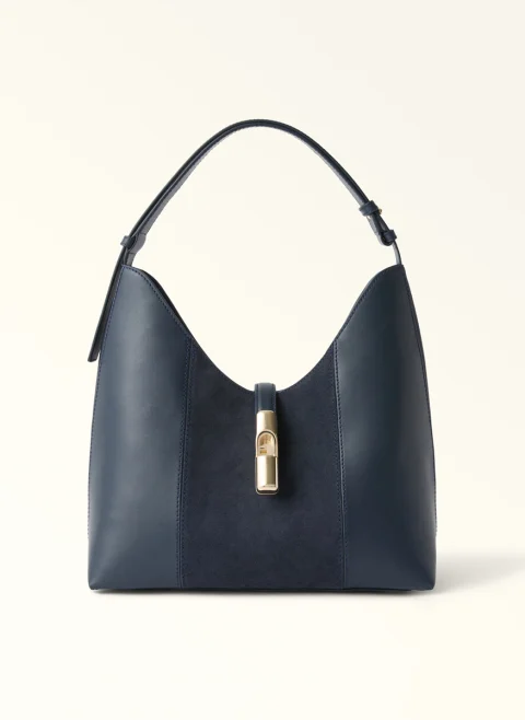 Чанта Furla Goccia Toni Mediterraneo