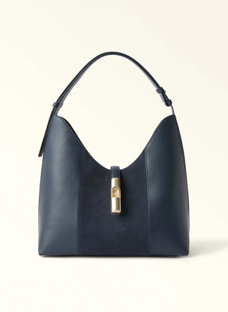 Чанта Furla Goccia Toni Mediterraneo