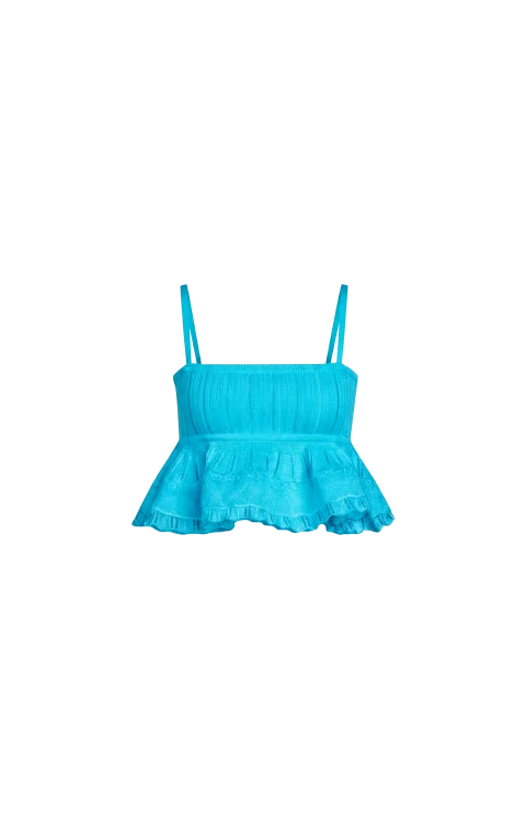 Shiny Crinoline Top