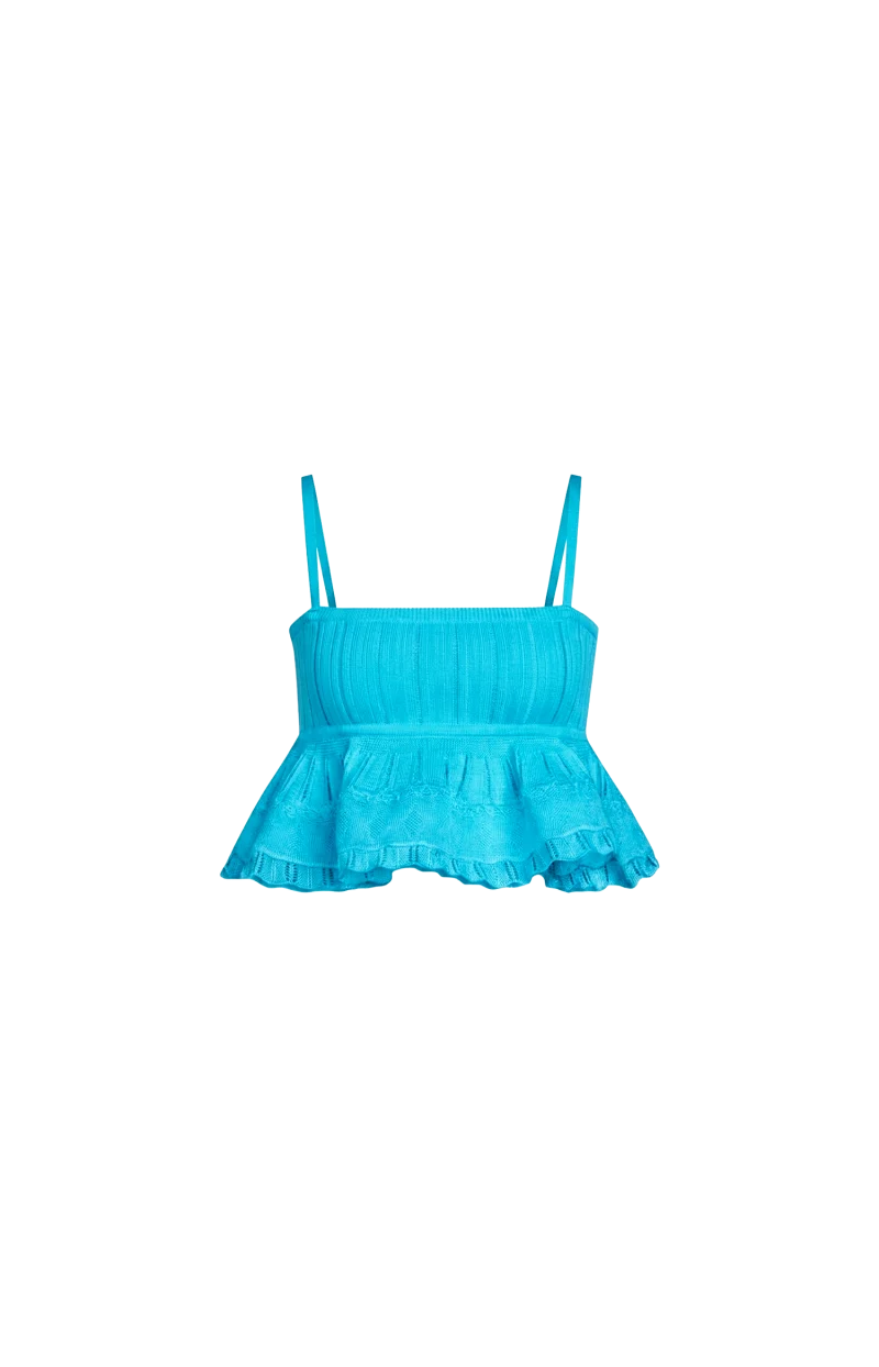 Shiny Crinoline Top