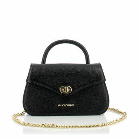 Класически Чанти BOTTERO – 7700016 PRETO/OURO — снимка 4