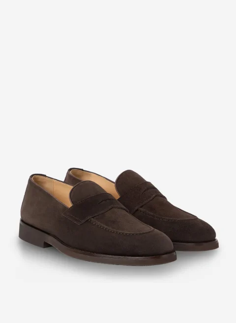 Велурени мокасини Brunello Cucinelli — снимка 2