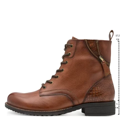 Дамски Равни Боти TAMARIS – 1-25273-45-305 COGNAC — снимка 7