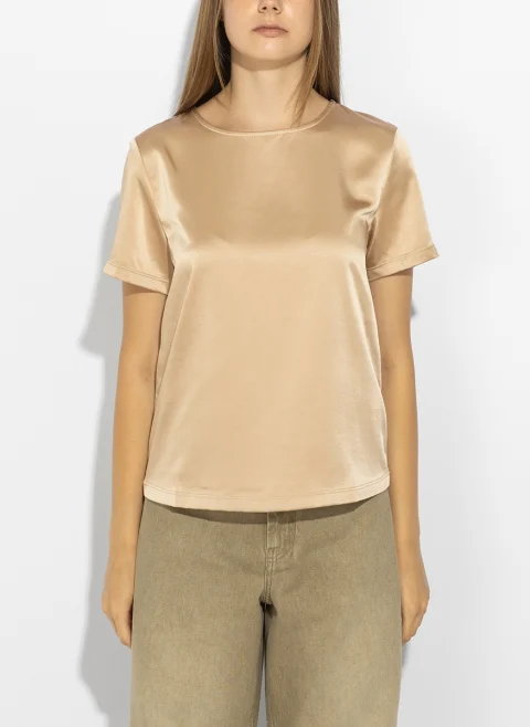 Блуза от сатенирана материя Weekend Max Mara Wkdgilbert — снимка 12