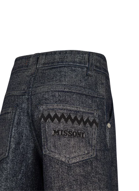 Разкроен деним Missoni Kids — снимка 3