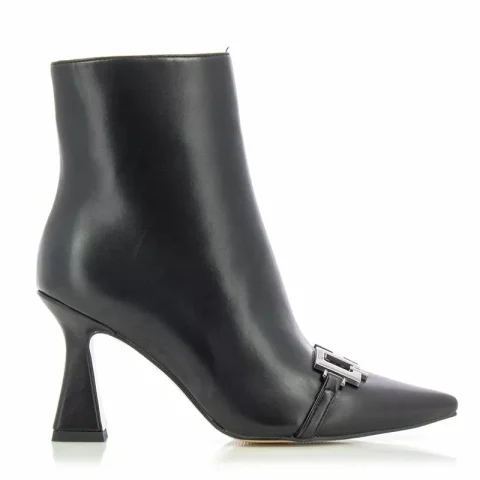 Дамски Боти На Ток QUEEN HELENA – K3277 BLACK PU