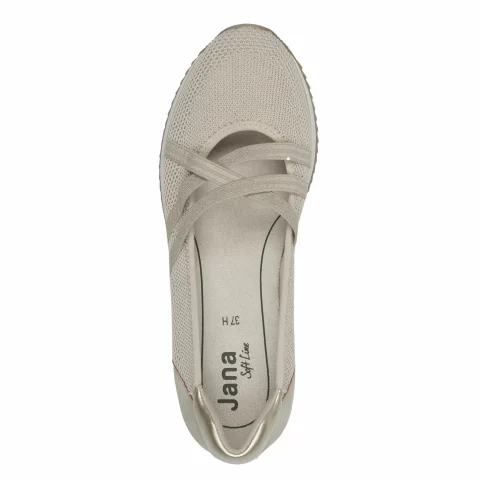 Дамски Ежедневни Jana Softline – Jana Softline BEIGE/GOLD — снимка 6