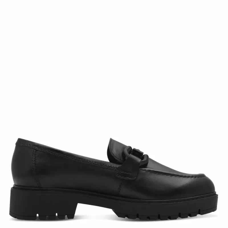 Дамски Лоуфър TAMARIS – 1-24723-43-003 BLACK LEATHER — снимка 2