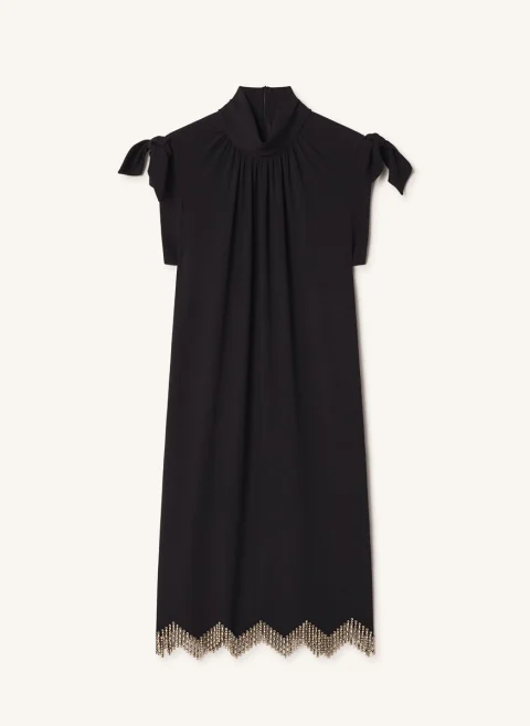 Миди рокля с геометричен дизайн Lanvin — снимка 6