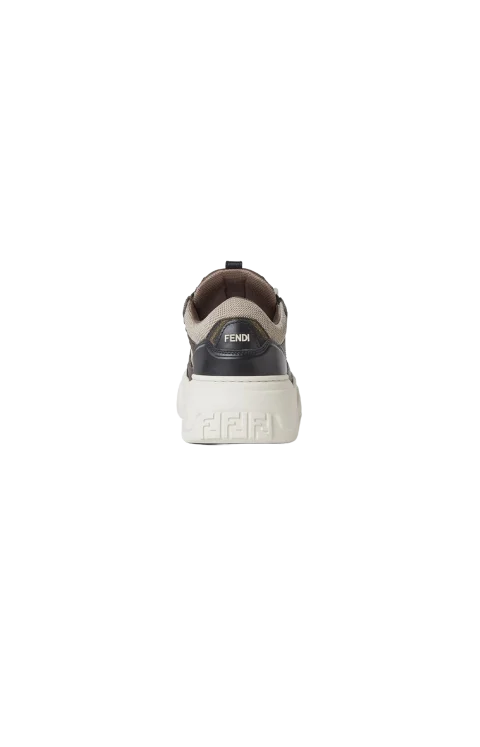 Force Trainers in White Leather — снимка 3