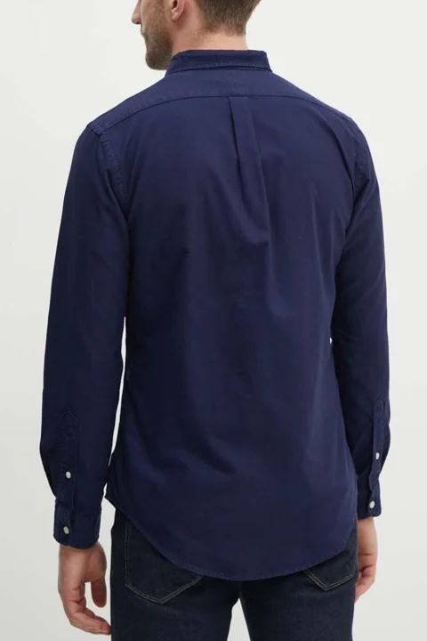 Риза Sl Bd Ppc Sp-Long Sleeve-Sport Shirt 710767828003 410 navy — снимка 2