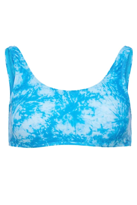 Bikini Top Onlamanda Tie Dye 15251008 18-4252 tcx blue aster
