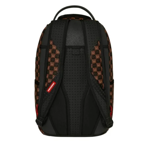 Раница SHARKS IN PARIS WTF BUBBLE BROWN CHECK SPRAYGROUND — снимка 7