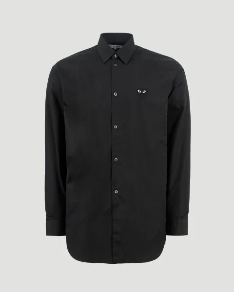 Heart Logo Shirt in Black