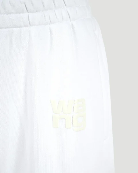 Cotton Sweatpants in White — снимка 3