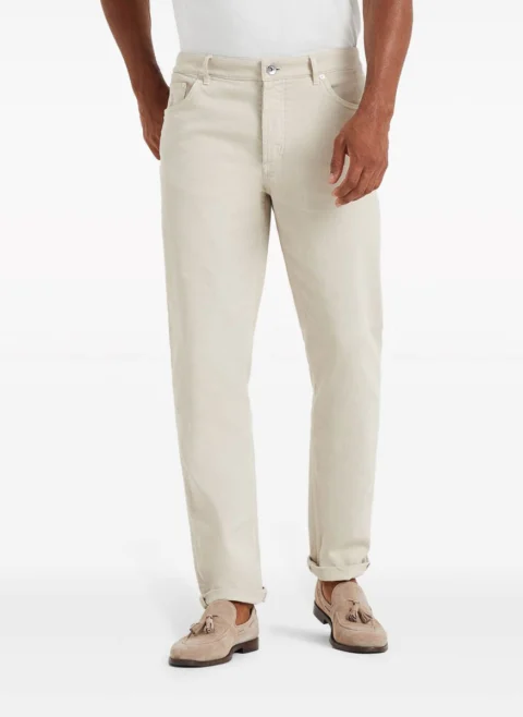 Деним 'Traditional fit' Brunello Cucinelli — снимка 2