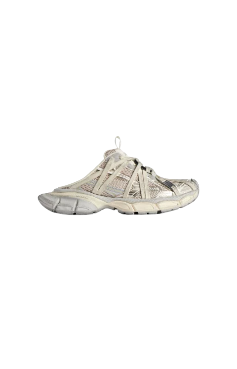 3xl Extreme Laces Mule in Eggshell