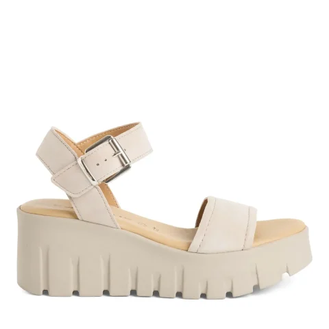 Дамски Сандали На Платформа TAMARIS – 1-28712-42-378 TAUPE SUEDE_1