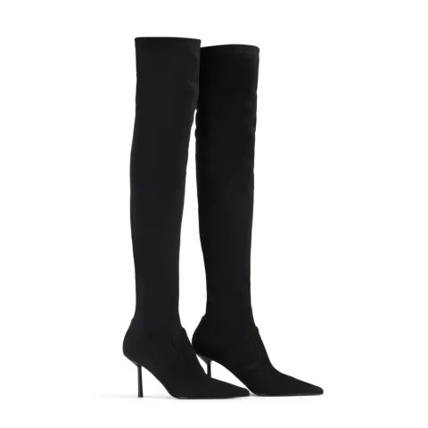 Дамски черни чизми Bella Le Silla — снимка 6