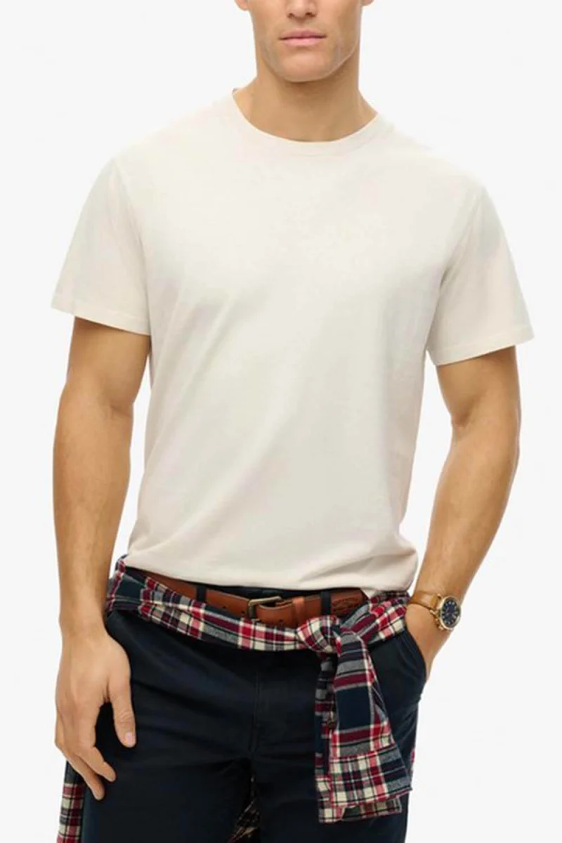 T-Shirt D1 Ovin Essentials Relaxed M1012208A icf silver birch — снимка 2
