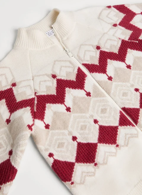 Жилетка от 100% кашмир Brunello Cucinelli Kids 8-10 — снимка 3