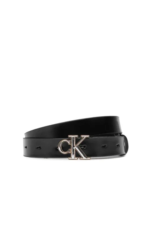 Колан Round Ck 2Color Buckle Smooth LV04F7132G VF6 ck black/two tone