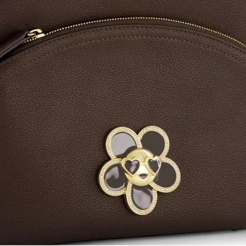 Дамска кафява раница Amy Bijoux Braccialini — снимка 6