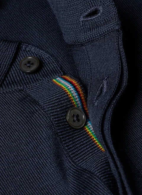 Полошърт от фино плетиво Paul Smith — снимка 6