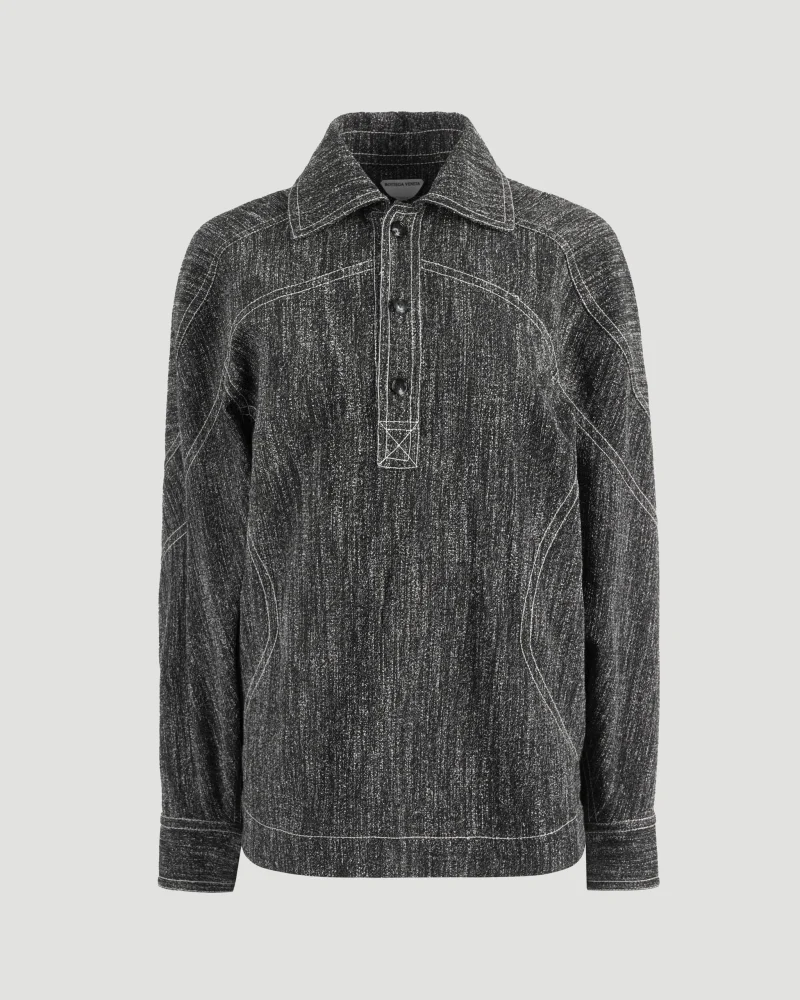 Viscose and Silk Shirt