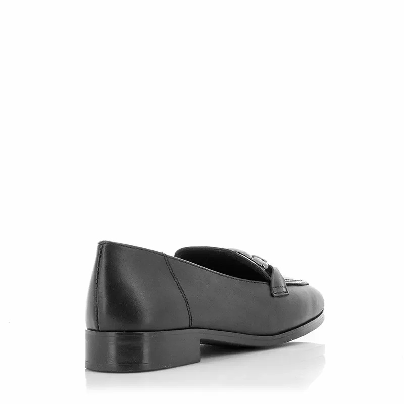 Дамски Лоуфър TAMARIS – 1-1-24213-21 BLACK LEATHER — снимка 2