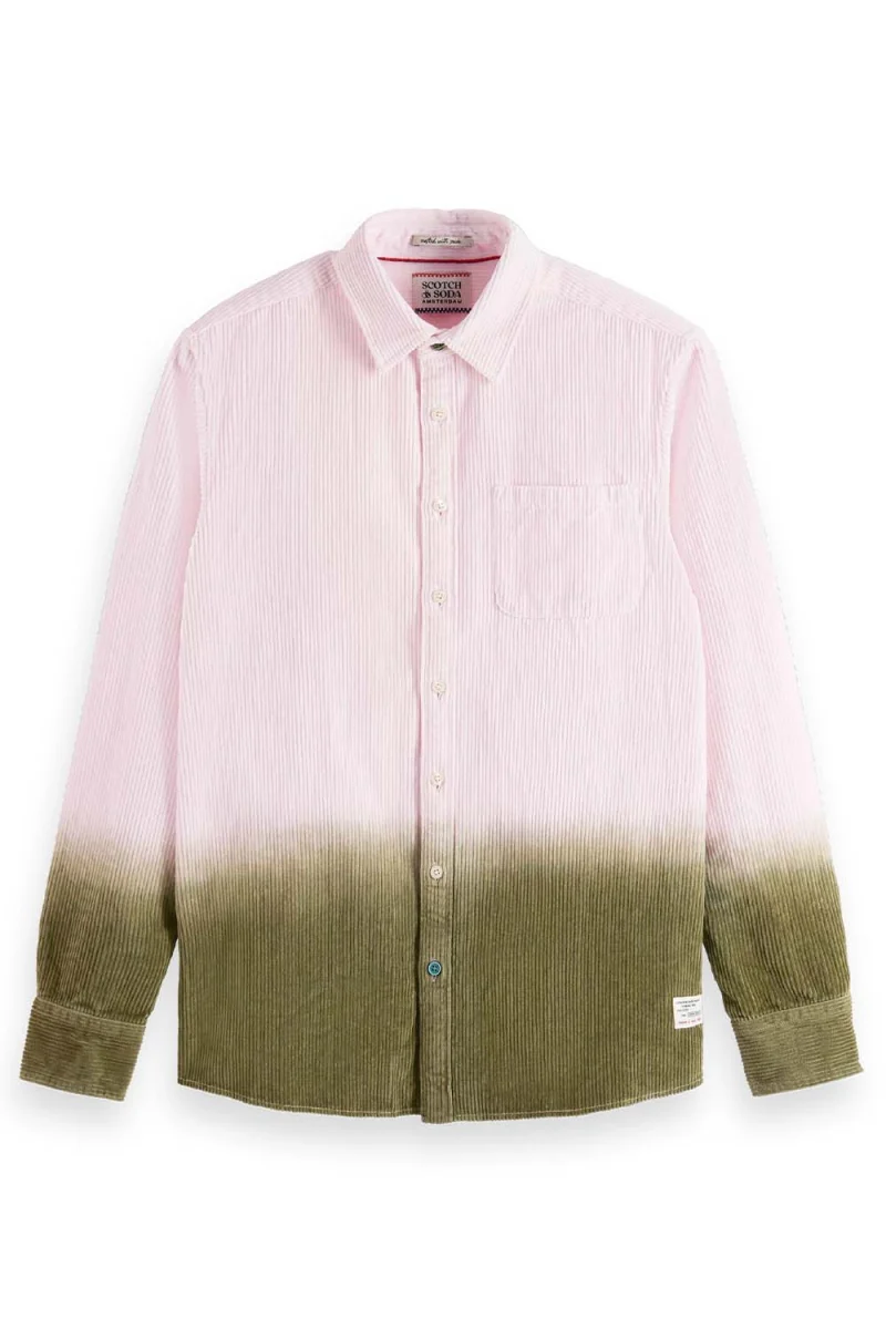 Риза Dip Dye Corduroy 172943 SC4320 pink cloud