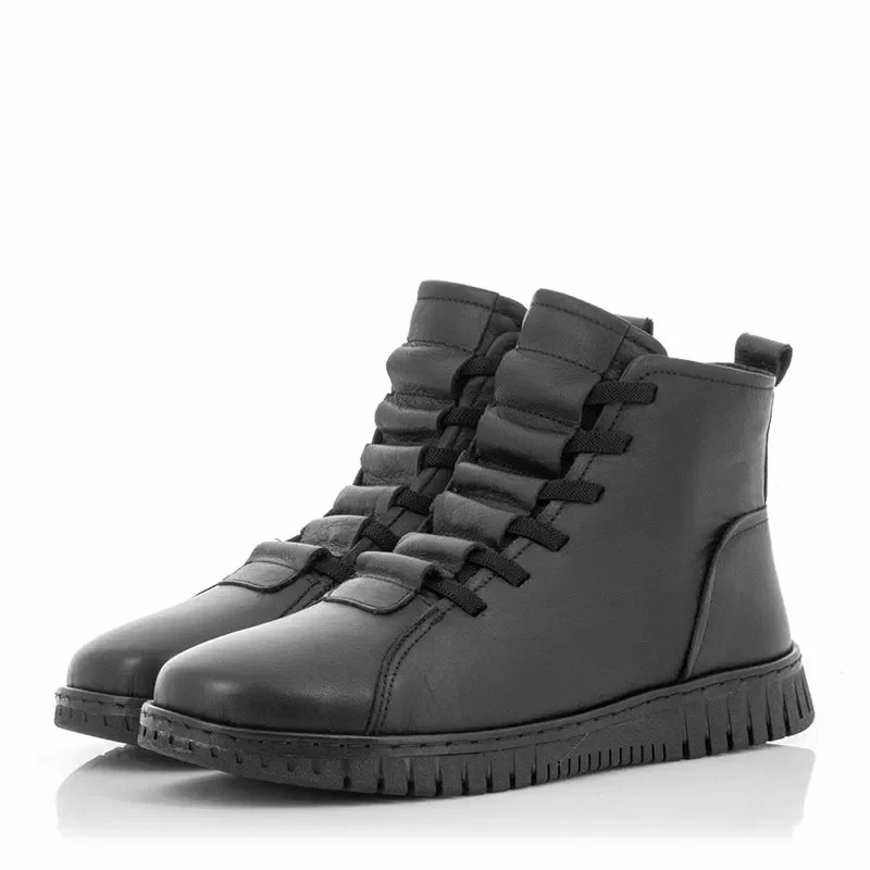 Дамски Равни Боти VERONELLA – 068-23662 BLACK — снимка 3